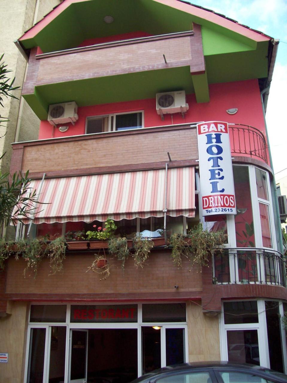 Hotel Drinos Tiranë Eksteriør bilde